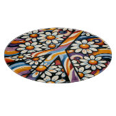 Peace Sign Friedlich Hippie Schneidebrett (Ecke)