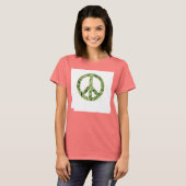 Peace Sign Green Beans Tshirt (Vorne ganz)