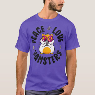 Peace Sign Hamster Shirt Kinder Junge Mädchen Frie