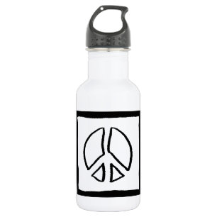 Peace Sign Hollow Trinkflasche