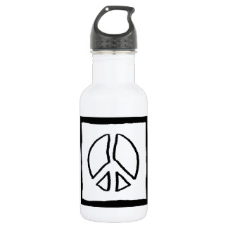 Peace Sign Hollow Trinkflasche