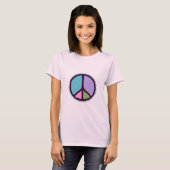 Peace Sign Ladys Bio T - Shirt (Vorne ganz)