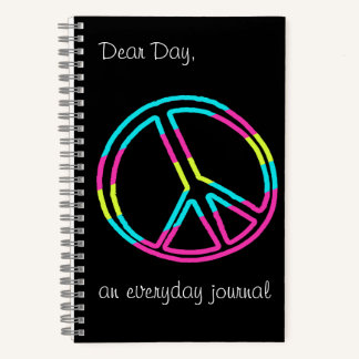 Peace Sign Notizblock