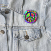 Peace Sign - Pattern Verzerrung Button (Beispiel)