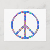 Peace Sign - Peace Symbol Postkarte (Vorderseite)