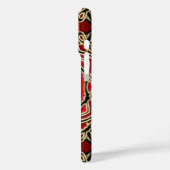 Peace Sign Pink Sun iPhone 4 Fall Case-Mate iPhone Hülle (Rückseite / Links)