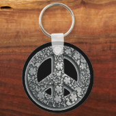 Peace Sign Schlüsselanhänger (Vorderseite)