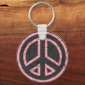 Peace Sign Schlüsselanhänger (Vorderseite)