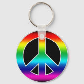 Peace Sign Schlüsselanhänger (Vorderseite)
