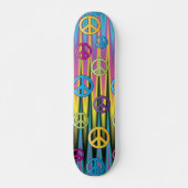 Peace Sign Skate Skateboard (Vorne)