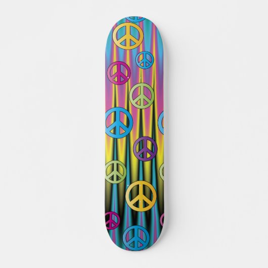 Peace Sign Skate Skateboard (Vorne)