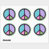 Peace Sign Sticker (Blatt)
