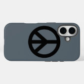 Peace Sign Symbol Case-Mate iPhone Hülle (Rückseite (Horizontal))