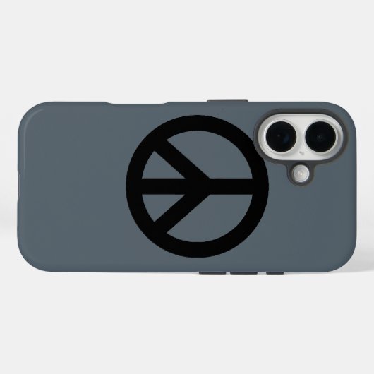 Peace Sign Symbol Case-Mate iPhone Hülle (Rückseite (Horizontal))