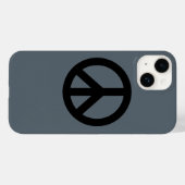 Peace Sign Symbol Case-Mate iPhone Hülle (Rückseite (Horizontal))