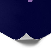 Peace Sign Symbol Poster (Ecke)