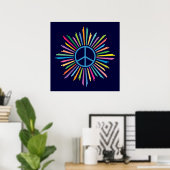 Peace Sign Symbol Poster (Heimbüro)
