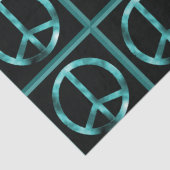 PEACE SIGN Tissue Paper Seidenpapier (Detail)