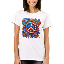 Peace Sign-USA-4. Juli-Groovy