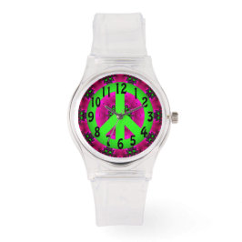 Peace Sign Watch Armbanduhr
