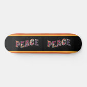 Peace Skateboard (Horizontal)