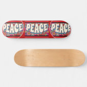Peace Skateboard (Horizontal)
