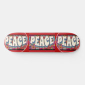 Peace Skateboard (Horizontal)
