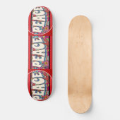 Peace Skateboard (Vorderseite)