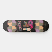 Peace Skateboard (Horizontal)