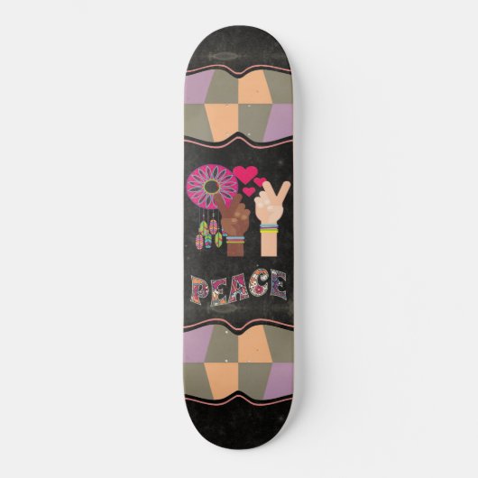 Peace Skateboard (Vorderseite)