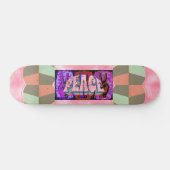Peace Skateboard (Horizontal)