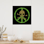 Peace Skull Poster (Küche)