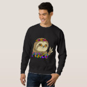 Peace Sloth Sweatshirt (Vorne ganz)