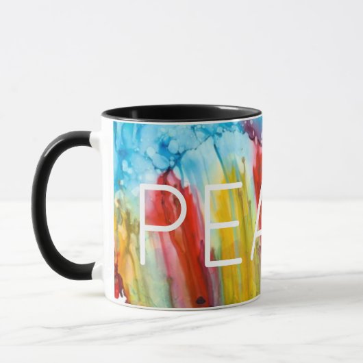 Peace Sobbing Universe Lovitude Tasse (Links)