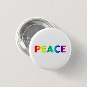 Peace stolt lgbt lgbt queer Gay Regenbogen-Button- Button