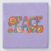 Peace Stone Untersetzer (Vorderseite)