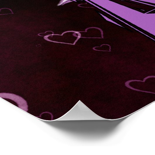 Peace Sun Aquarius Poster (Ecke)