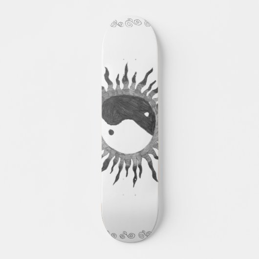 Peace Sun Skateboard (Vorne)