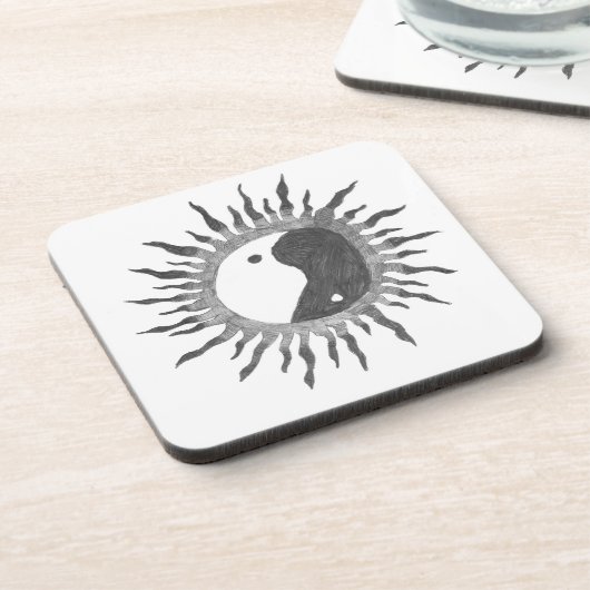 Peace Sun Untersetzer (Linke Seite)