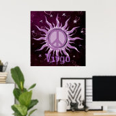 Peace Sun Virgo Poster (Heimbüro)