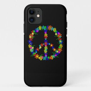 Peace Symbol Flower Power Case-Mate iPhone Hülle