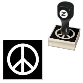 PEACE-Symbol Gummistempel (Stempel)