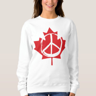 Peace Symbol Kanada ist nicht zum Verkauf in den U Sweatshirt