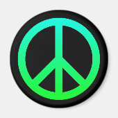 Peace Symbol Magnet (Vorne)