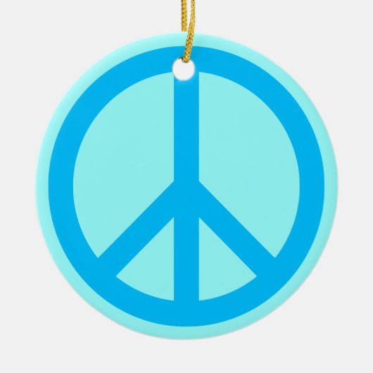 Peace Symbol Ornament (Vorne)