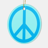 Peace Symbol Ornament (Links)