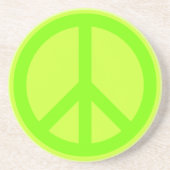 Peace Symbol Untersetzer (Vorne)