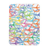 Peace Symbols Art Magnet (Vertikal)