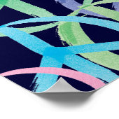 Peace Symbols Art Poster (Ecke)
