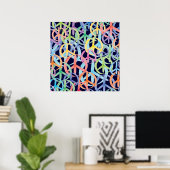 Peace Symbols Art Poster (Heimbüro)
